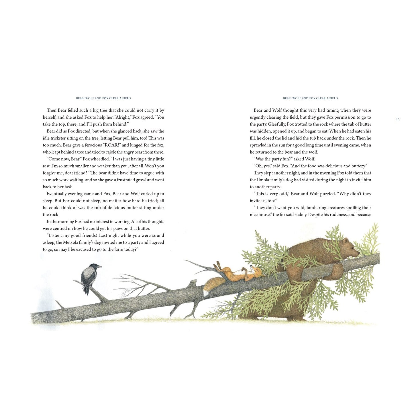 An Illustrated Collection of Nordic Animal Tales | Hardcover | Children's Book