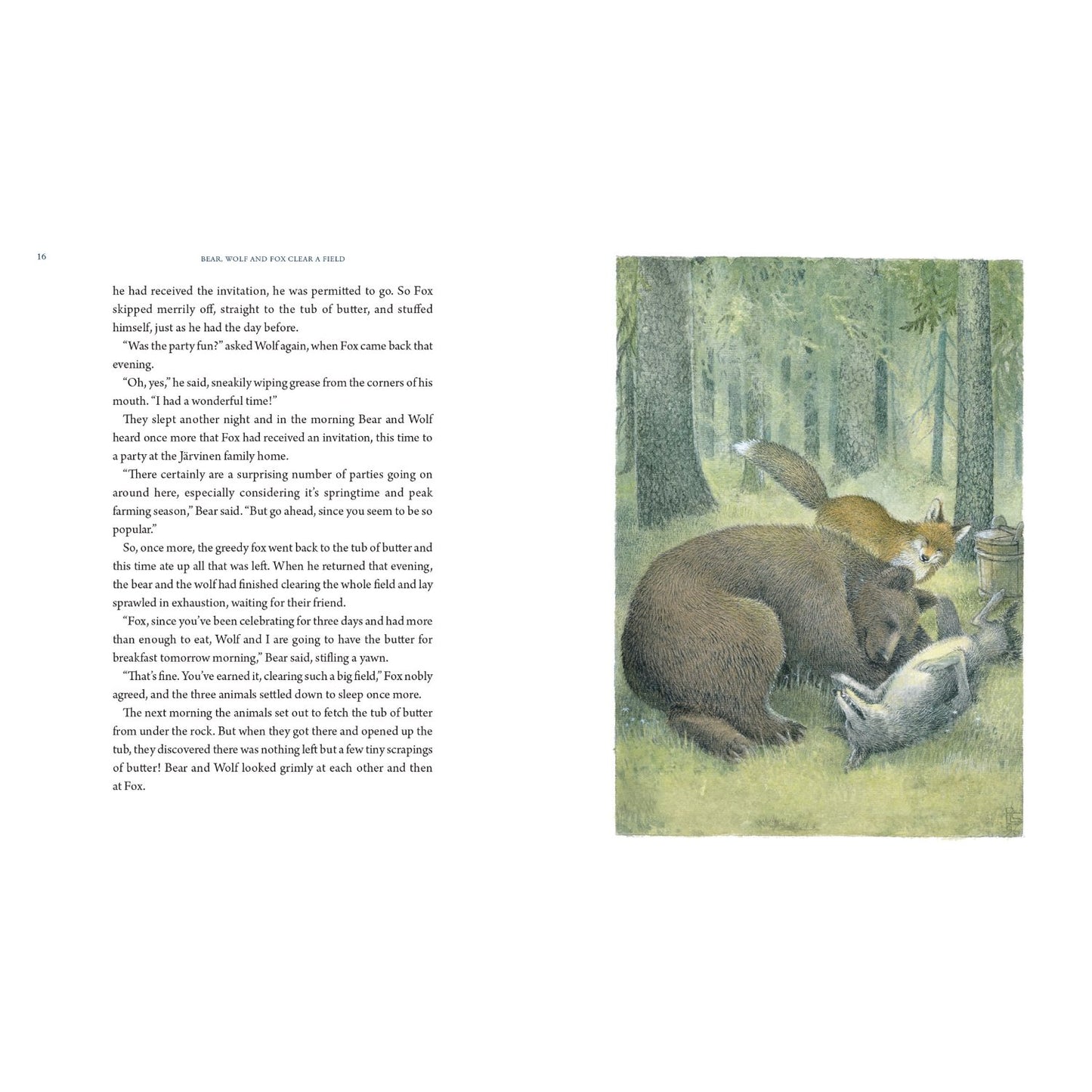 An Illustrated Collection of Nordic Animal Tales | Hardcover | Children's Book