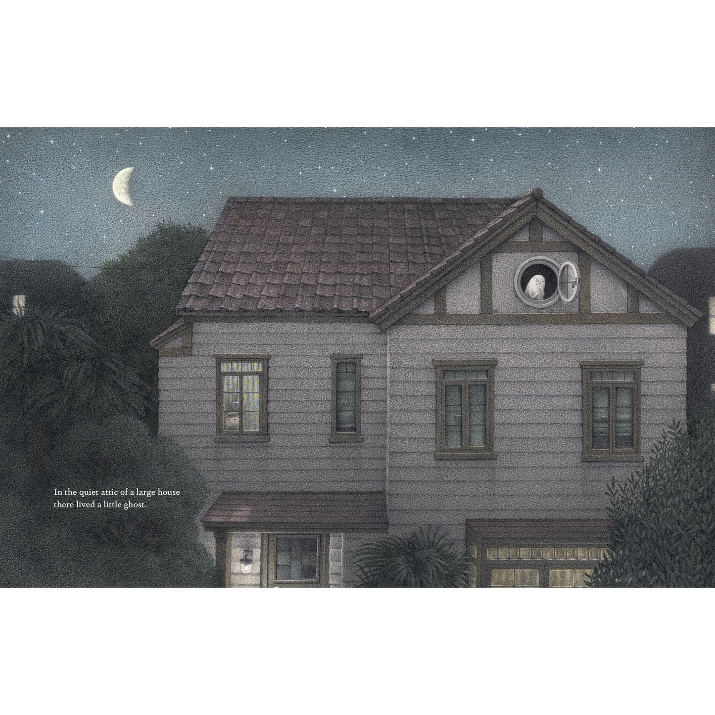The Grumpy Ghost Upstairs | Hardcover | Children's Book on Feelings & Emotions
