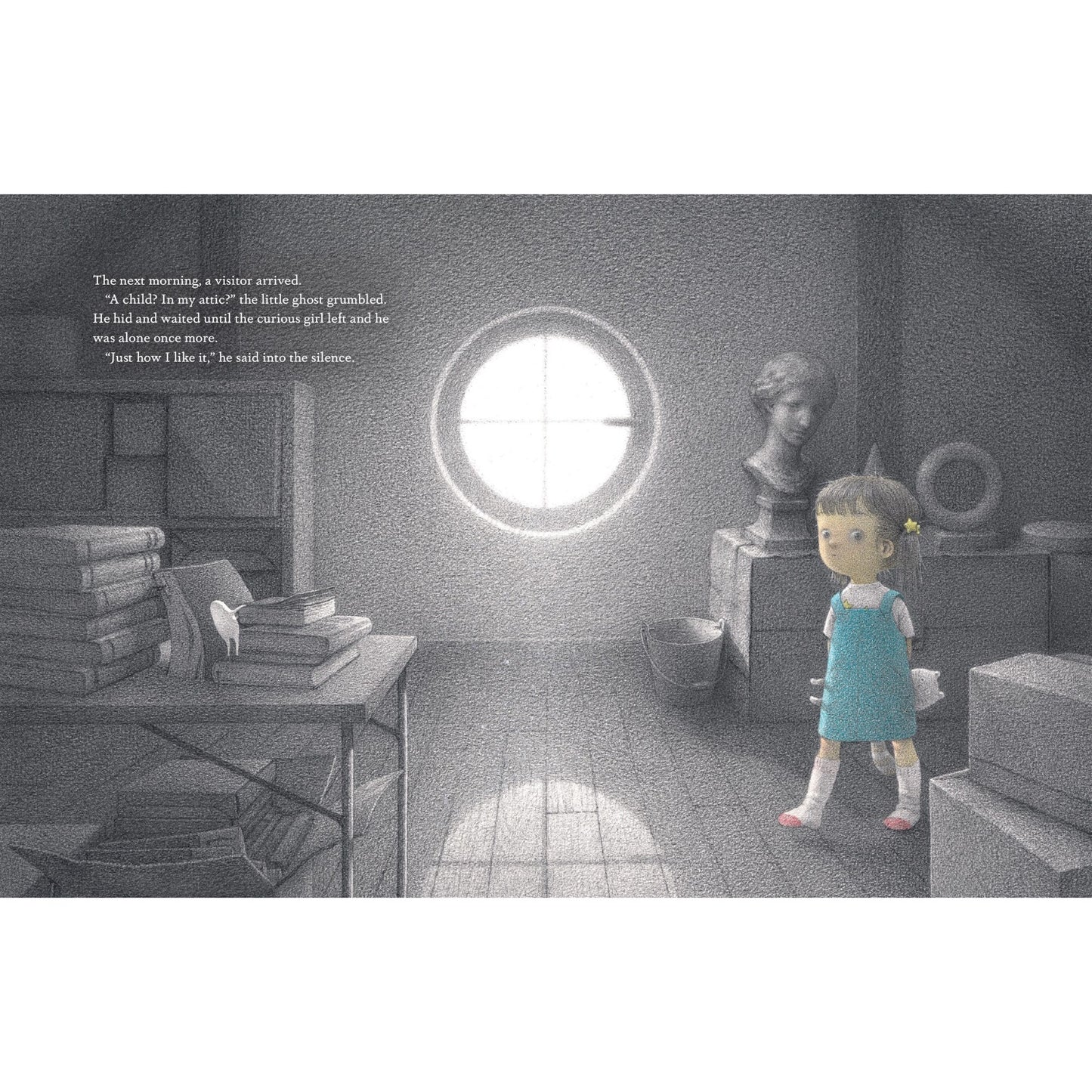 The Grumpy Ghost Upstairs | Hardcover | Children's Book on Feelings & Emotions