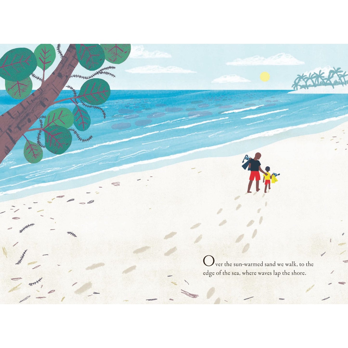 Over and Under the Coral Reef | Hardcover | Children's Book on Nature