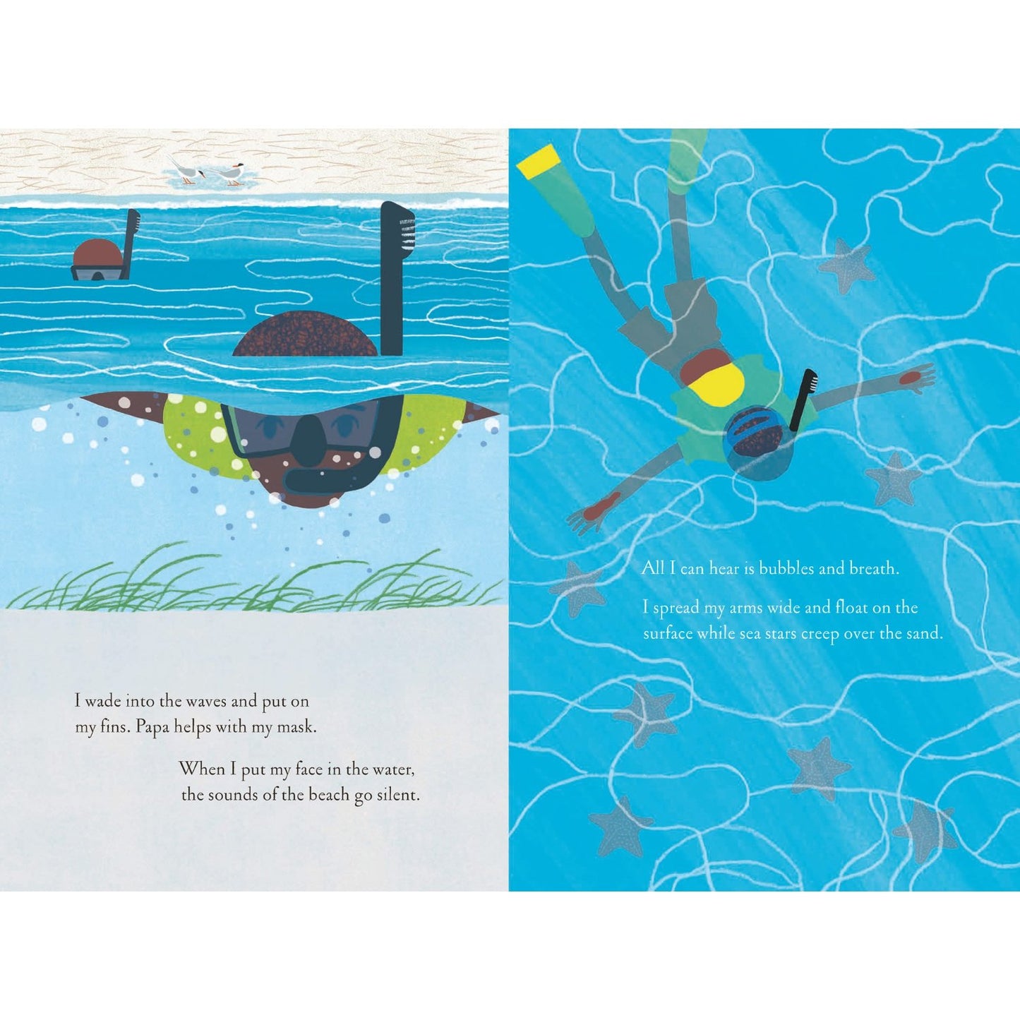 Over and Under the Coral Reef | Hardcover | Children's Book on Nature