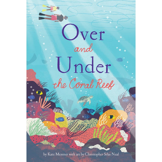 Over and Under the Coral Reef | Hardcover | Children's Book on Nature
