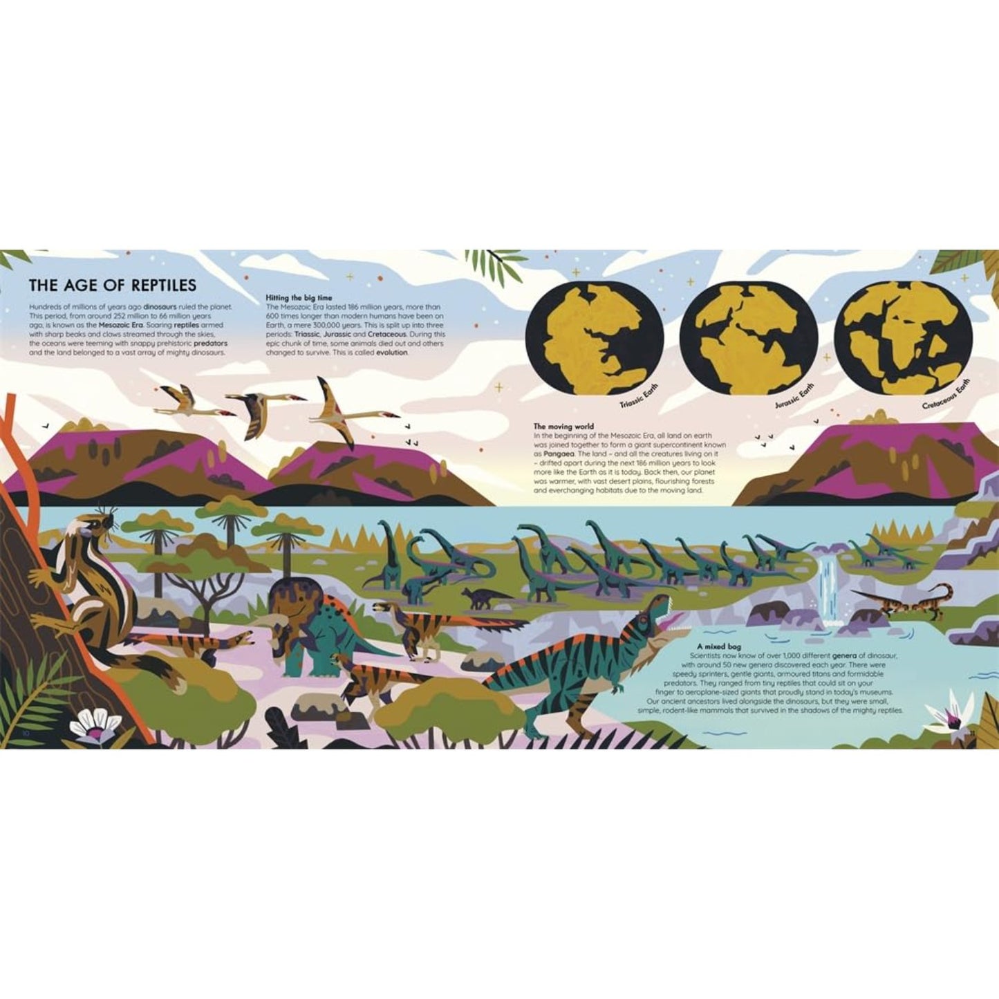 Dinosaur Dynasty - Discover the Rise of the Ruling Reptiles | Hardcover | Children's Book on Dinosaurs