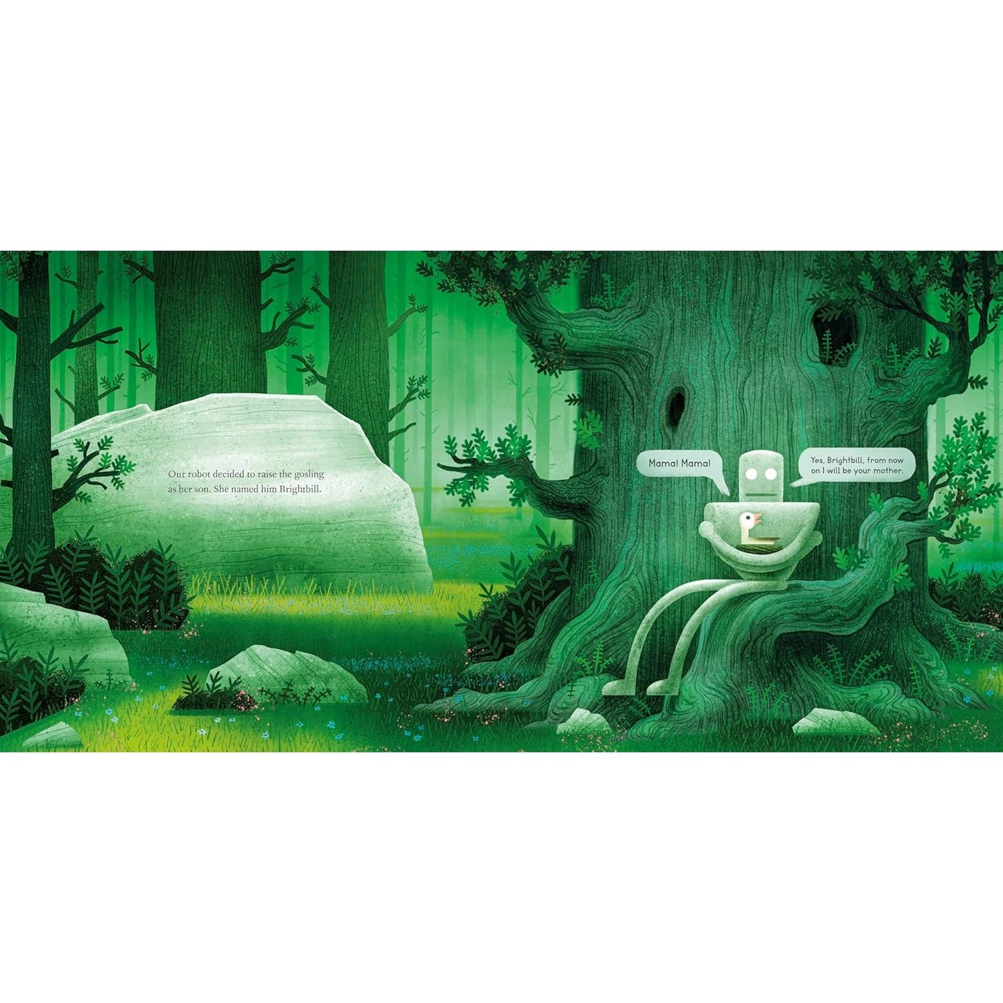 Wild Robot on the Island - The Picture Book | Hardcover | Children's Book on Belonging & Understanding