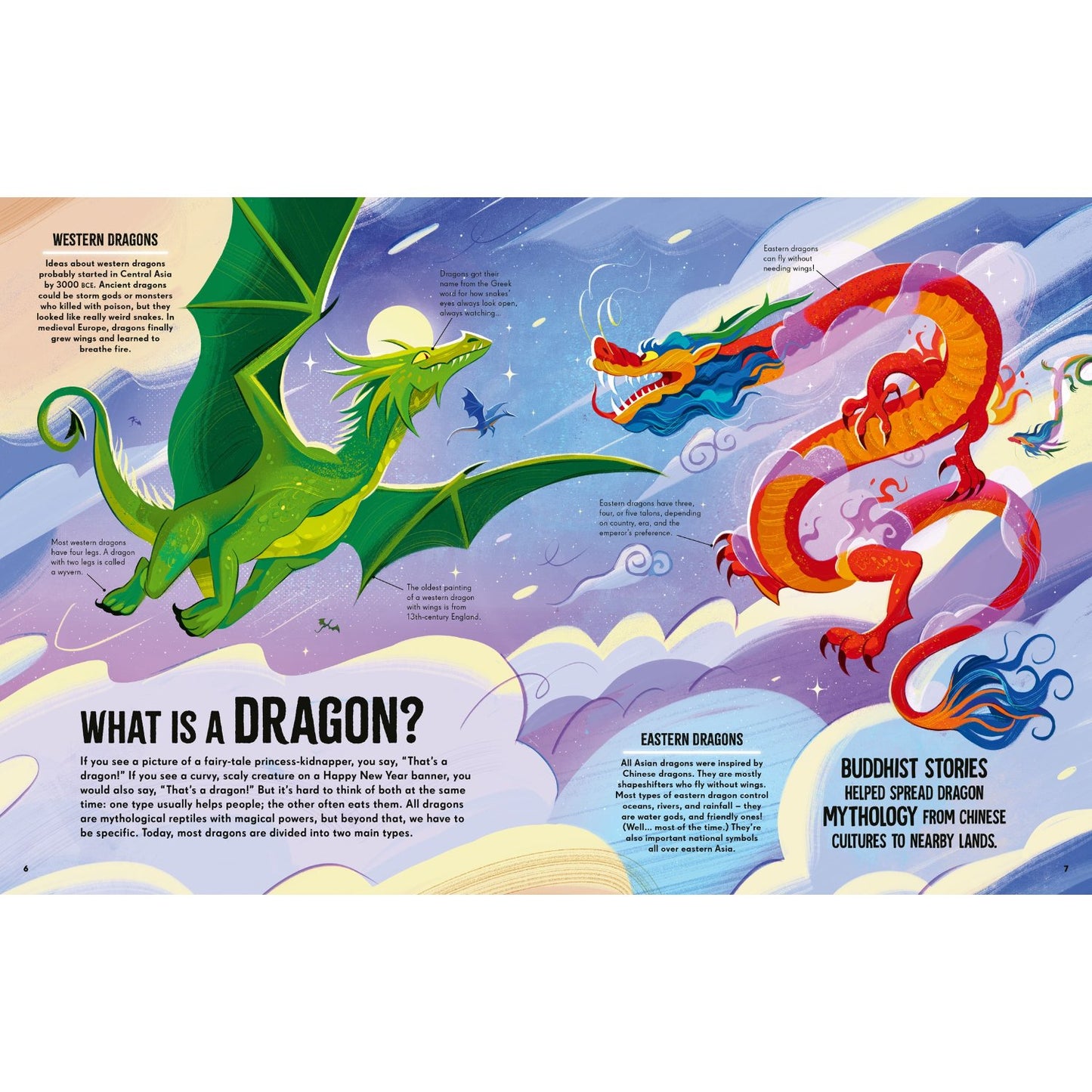 Dragons - Meet the Legendary Monsters of Mythology | Hardcover | Children's Story Book