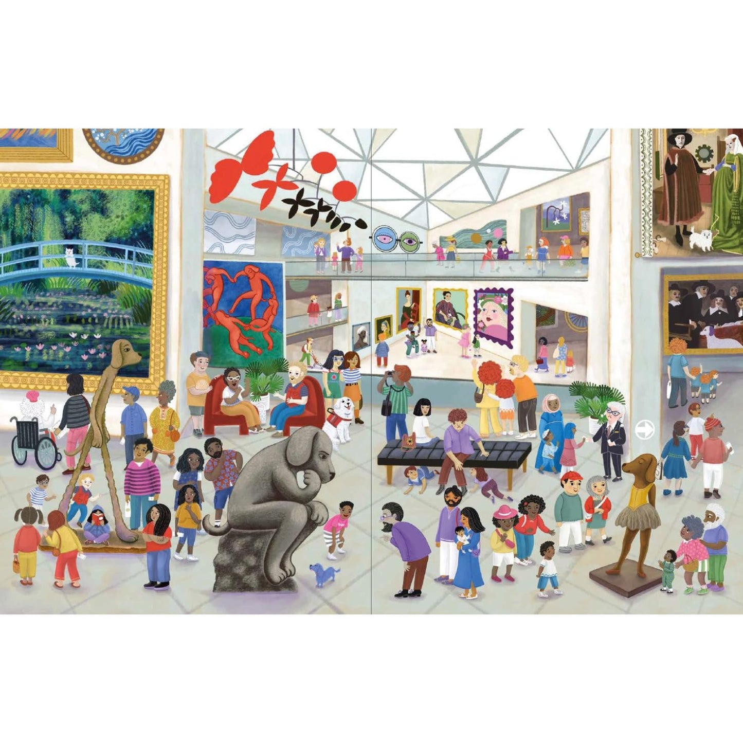 A Day at the Museum - A Find Pepin Book | Board Book | Children's Book on Travel