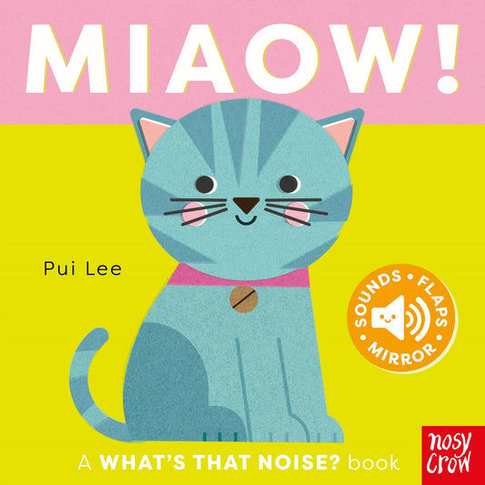 What's That Noise? Miaow! |  Board Book | Interactive Board Book for Babies & Toddlers