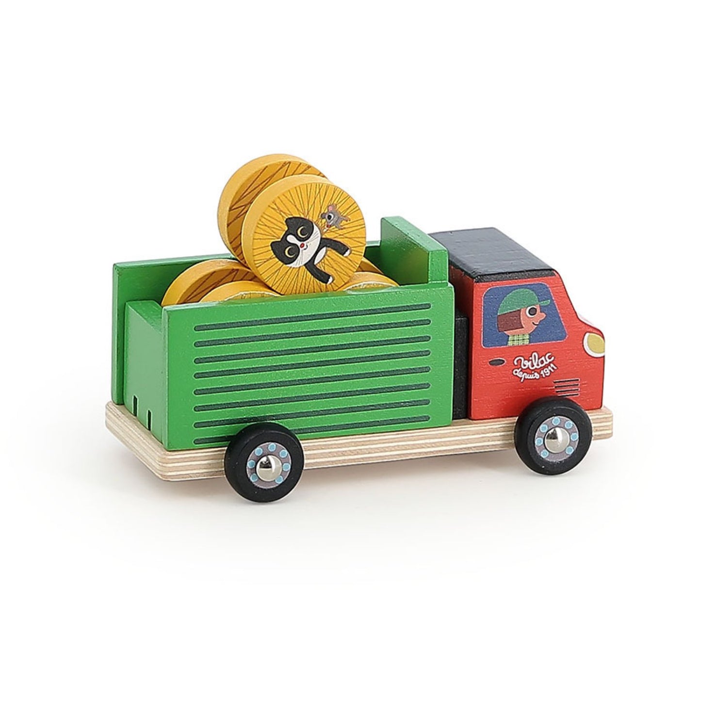 Harvest on the Farm Cascade | Designed by Ingela P. Arrhenius | Wooden Toddler Activity Toy