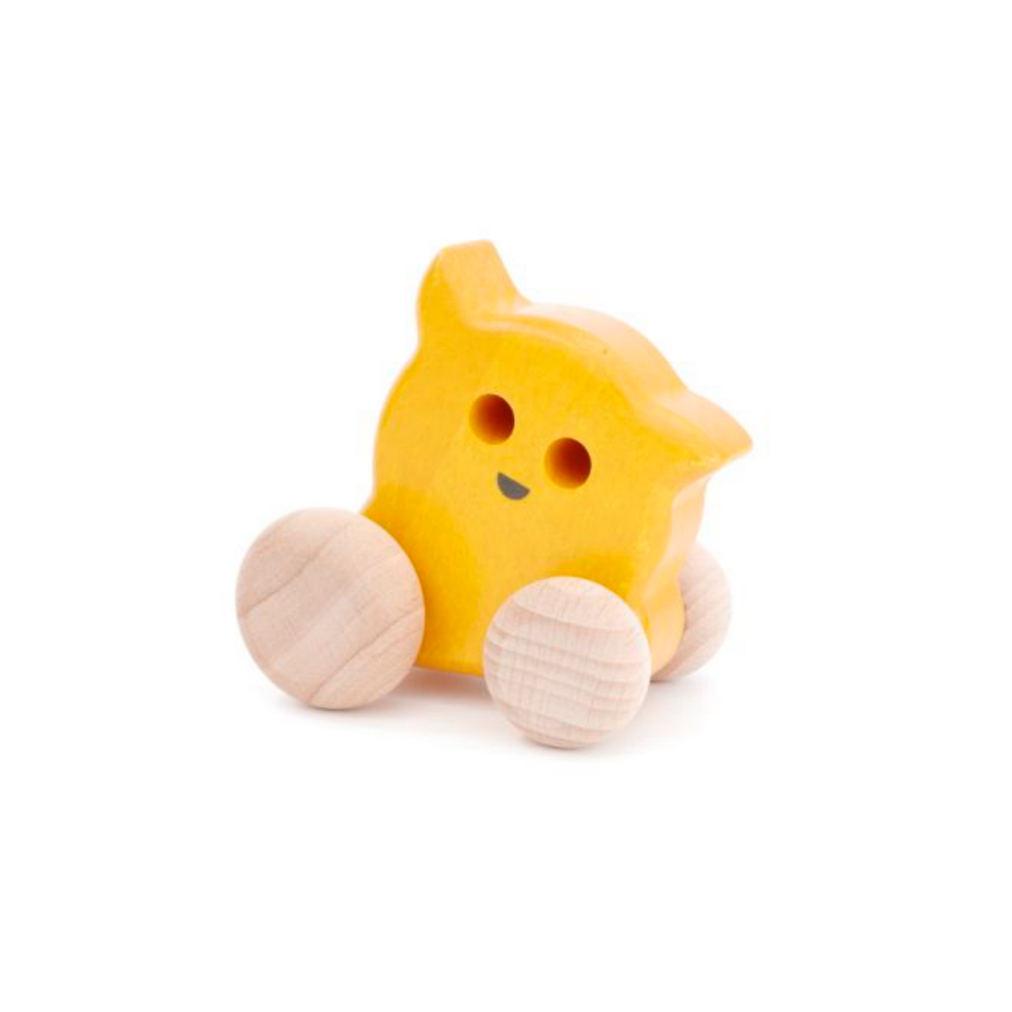 Eye Ghost | Wooden Push-Along for Tots