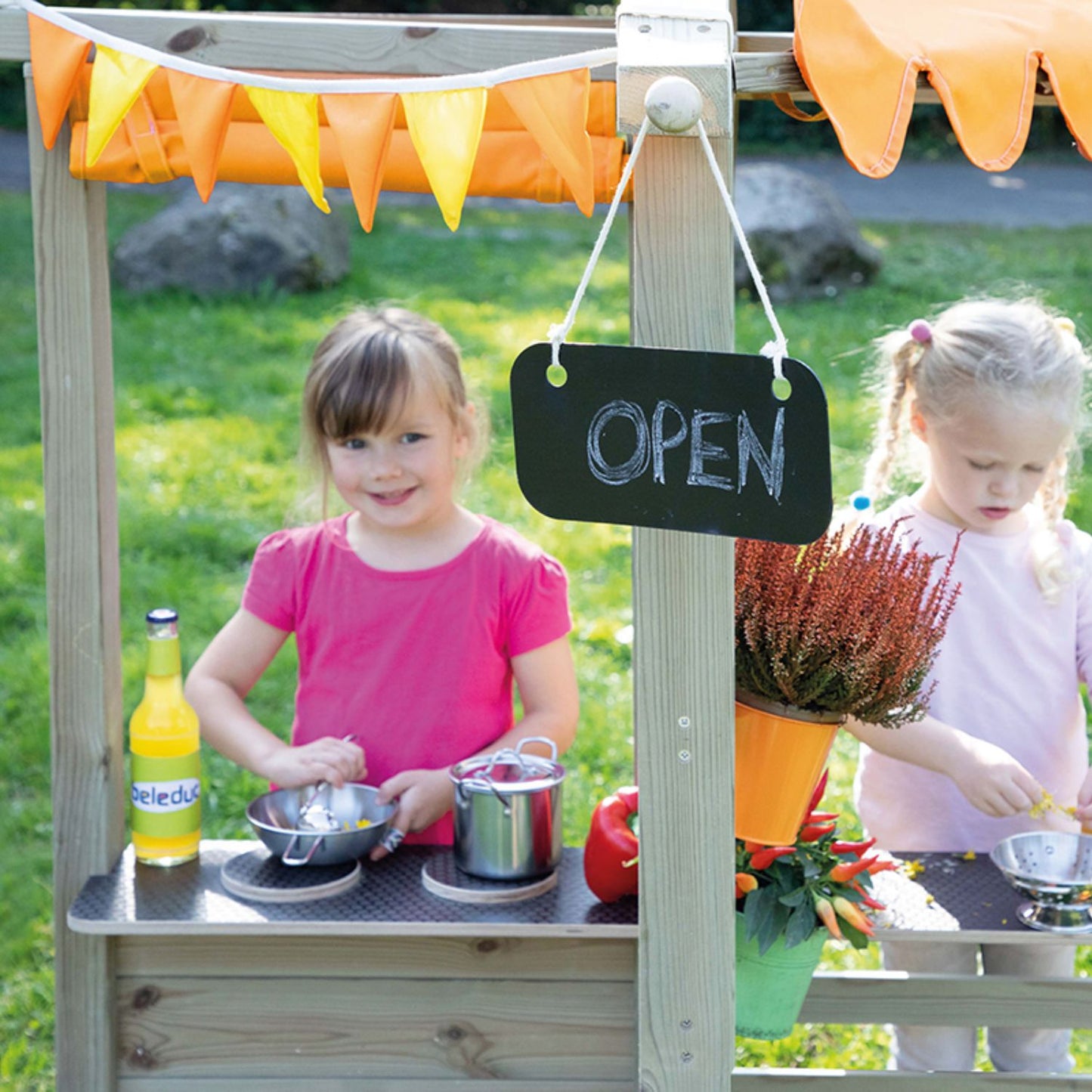 Kiosk 4-In-1 | Outdoor Pretend Play Toy For Kids