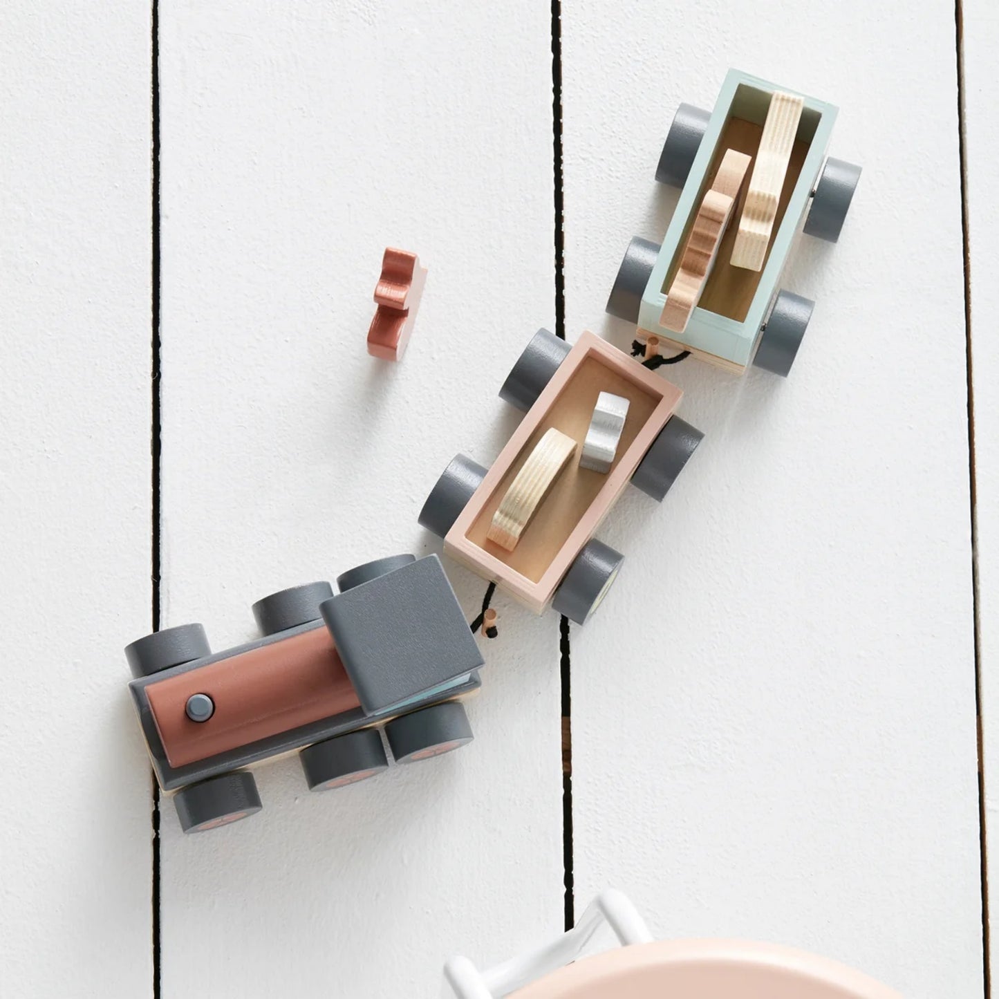 Animal Wood Train | Wooden Toddler Activity Toy