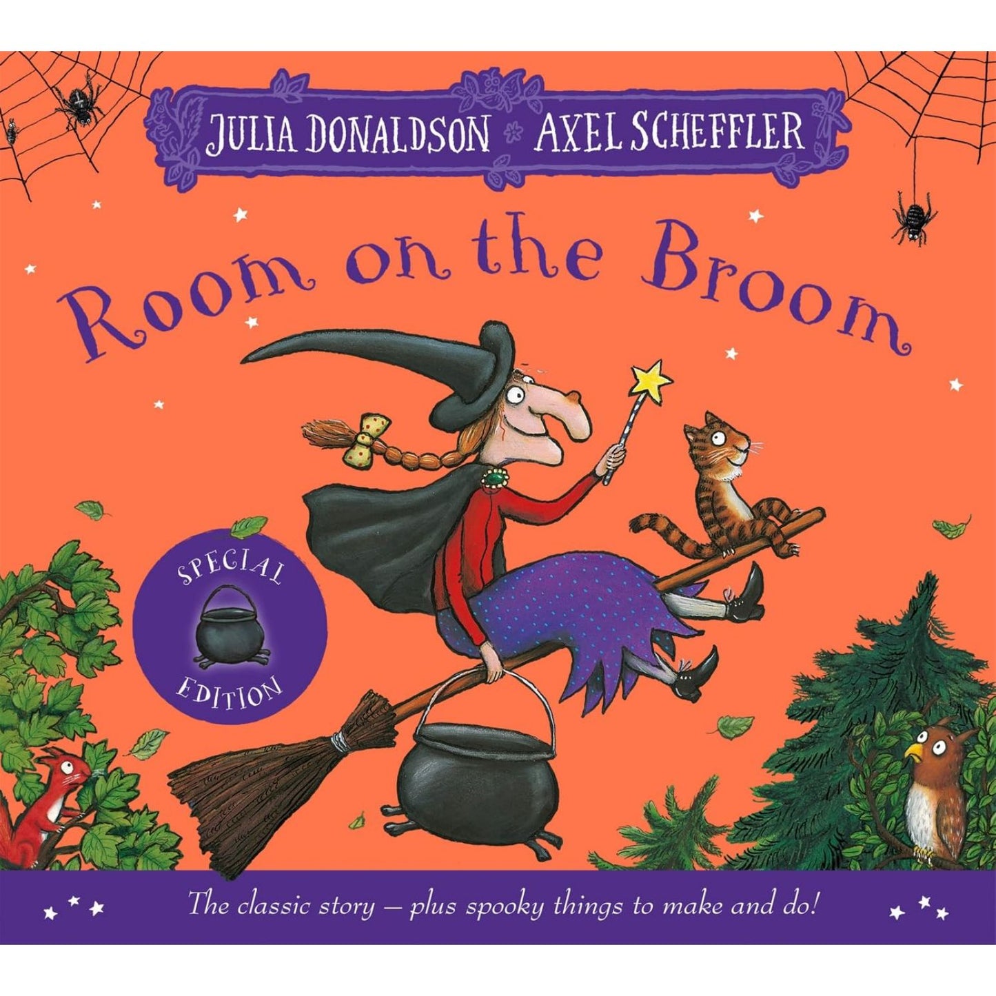 Room on the Broom Halloween Special: The Classic Story plus Halloween Things to Make and Do | Children's Activity Book