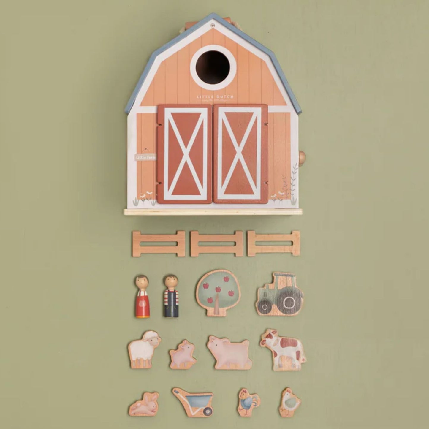 Doll's House Little Farm | Wooden Imaginative Play Toys