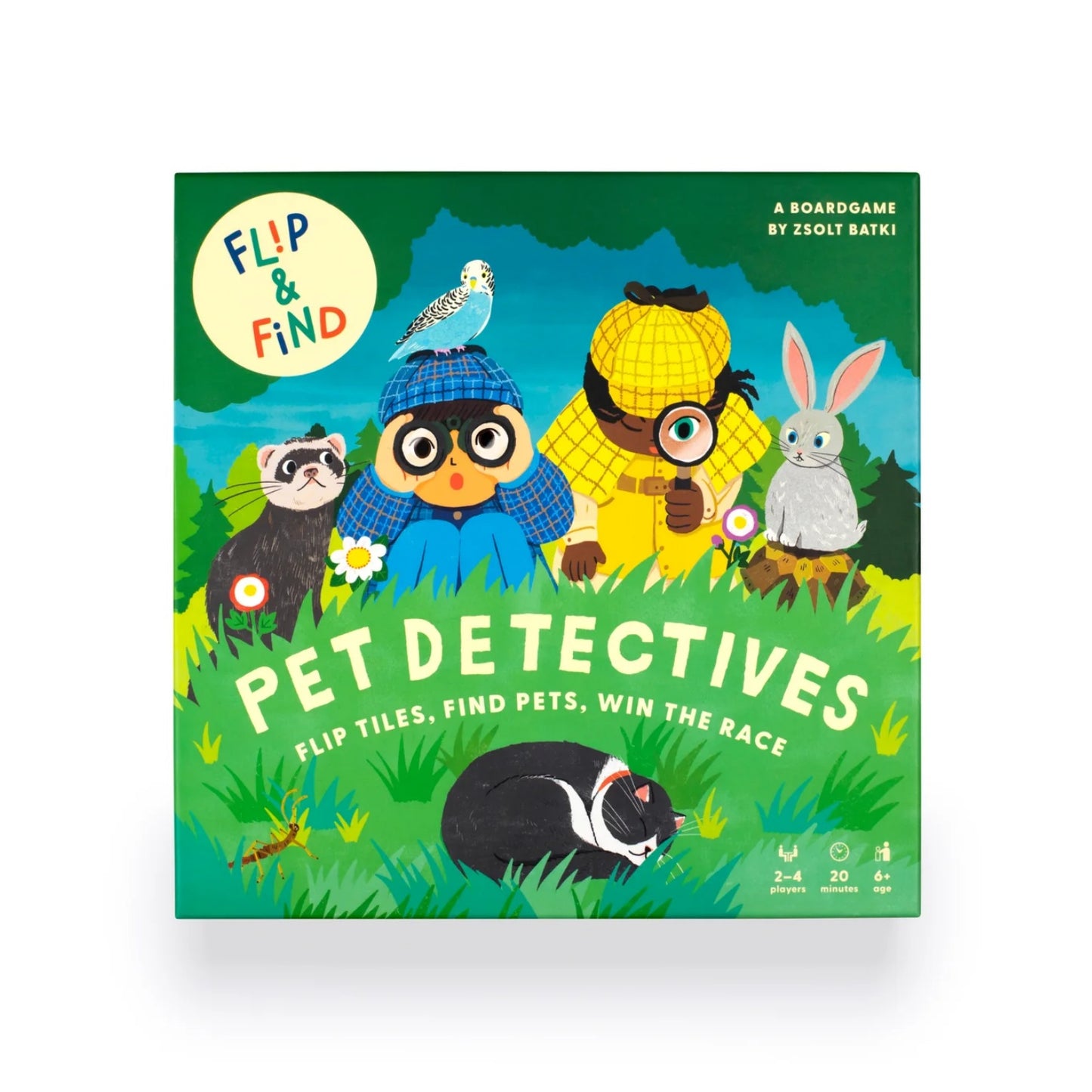 Flip and Find: Pet Detectives | Children's Board Games