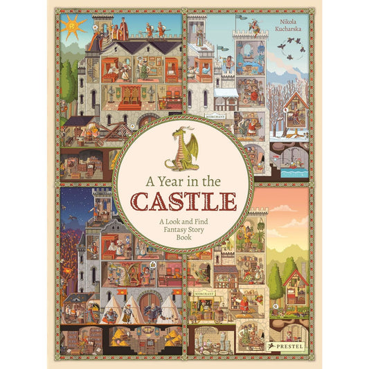 A Year in the Castle: A Look and Find Fantasy Story Book | Hardcover | Children’s Book