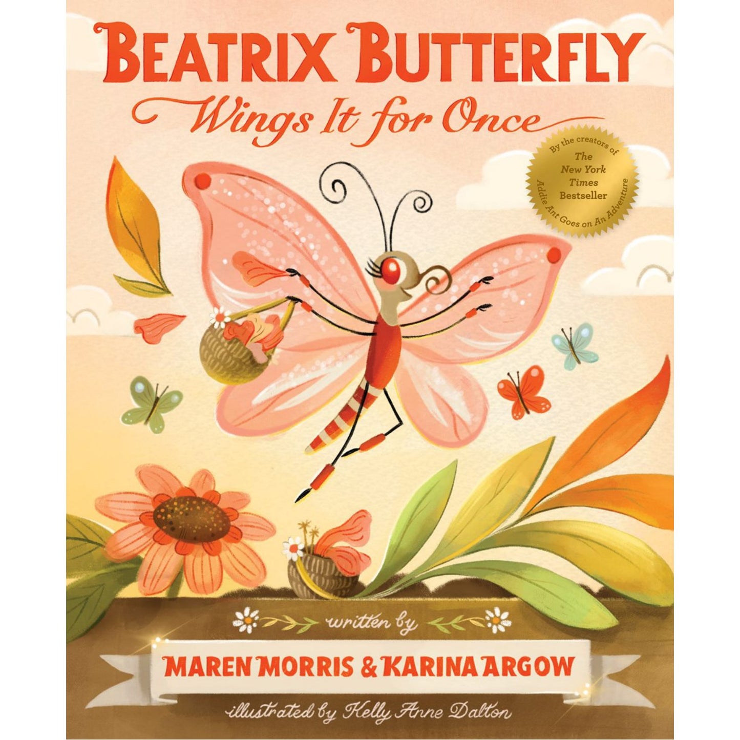 Beatrix Butterfly Wings It for Once | Hardcover | Children's Book on Feelings & Emotions