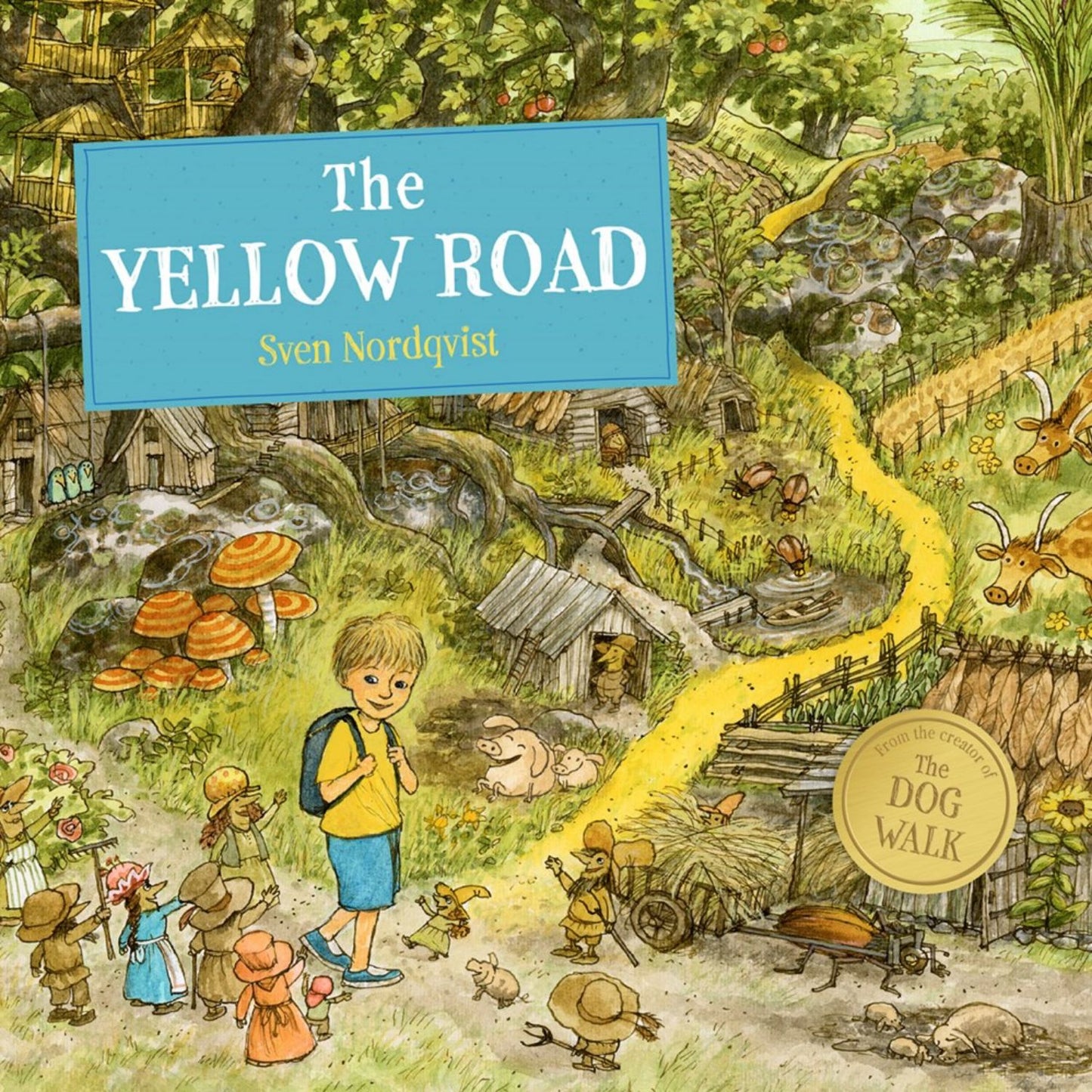 The Yellow Road | Sven Nordqvist | Hardcover | Children's Story Book