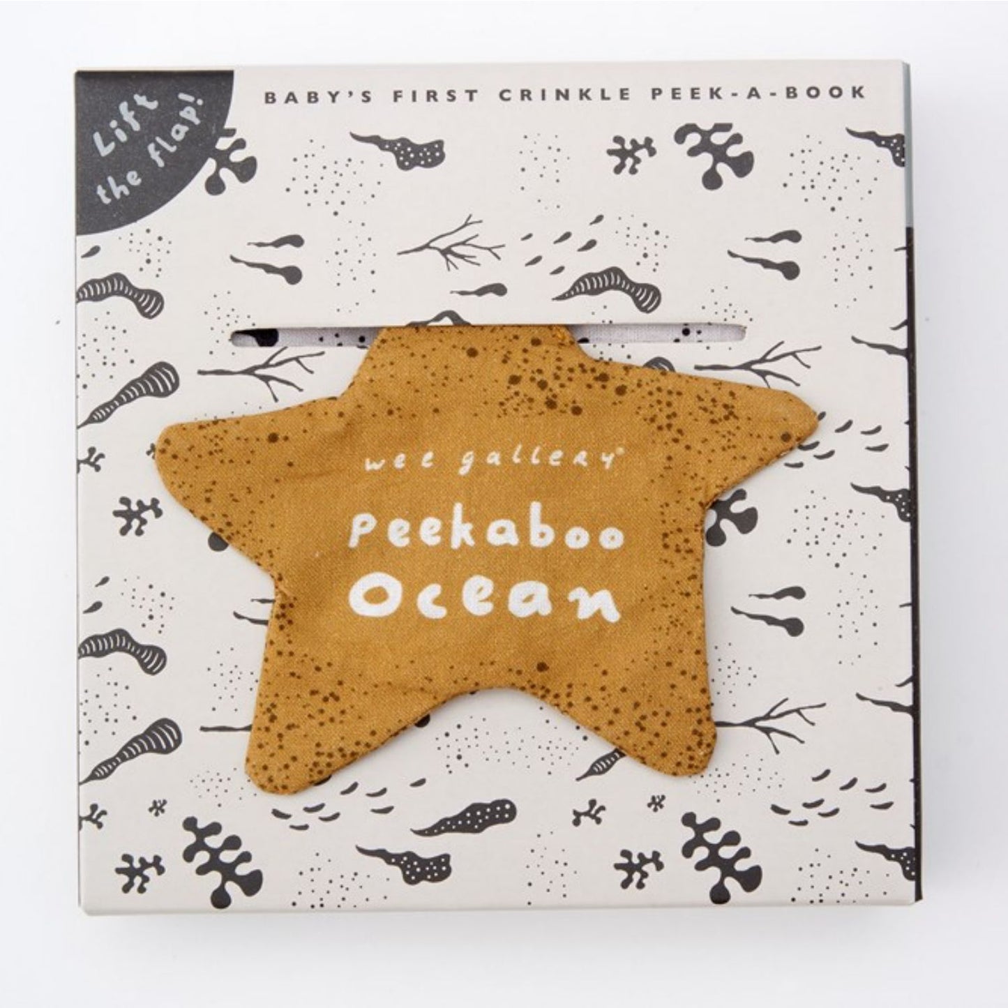 Peekaboo Ocean | Organic Rag Book | Baby’s First Book