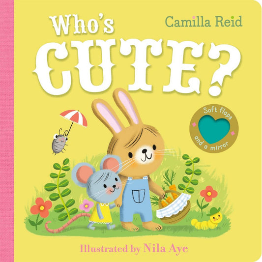 Who's Cute? | Interactive Board Book for Babies & Toddlers