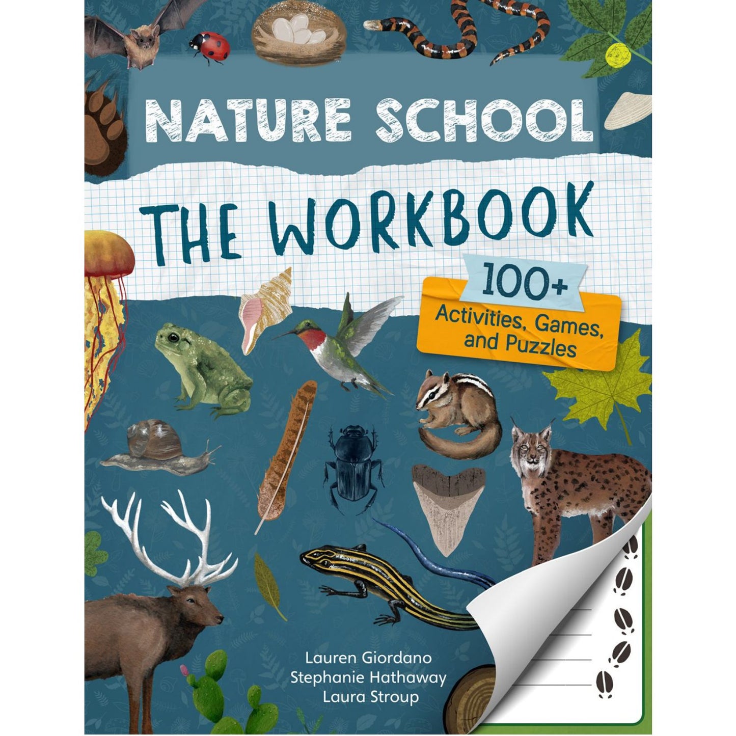 Nature School: The Workbook | 100+ Activities, Games, and Puzzles | Paperback