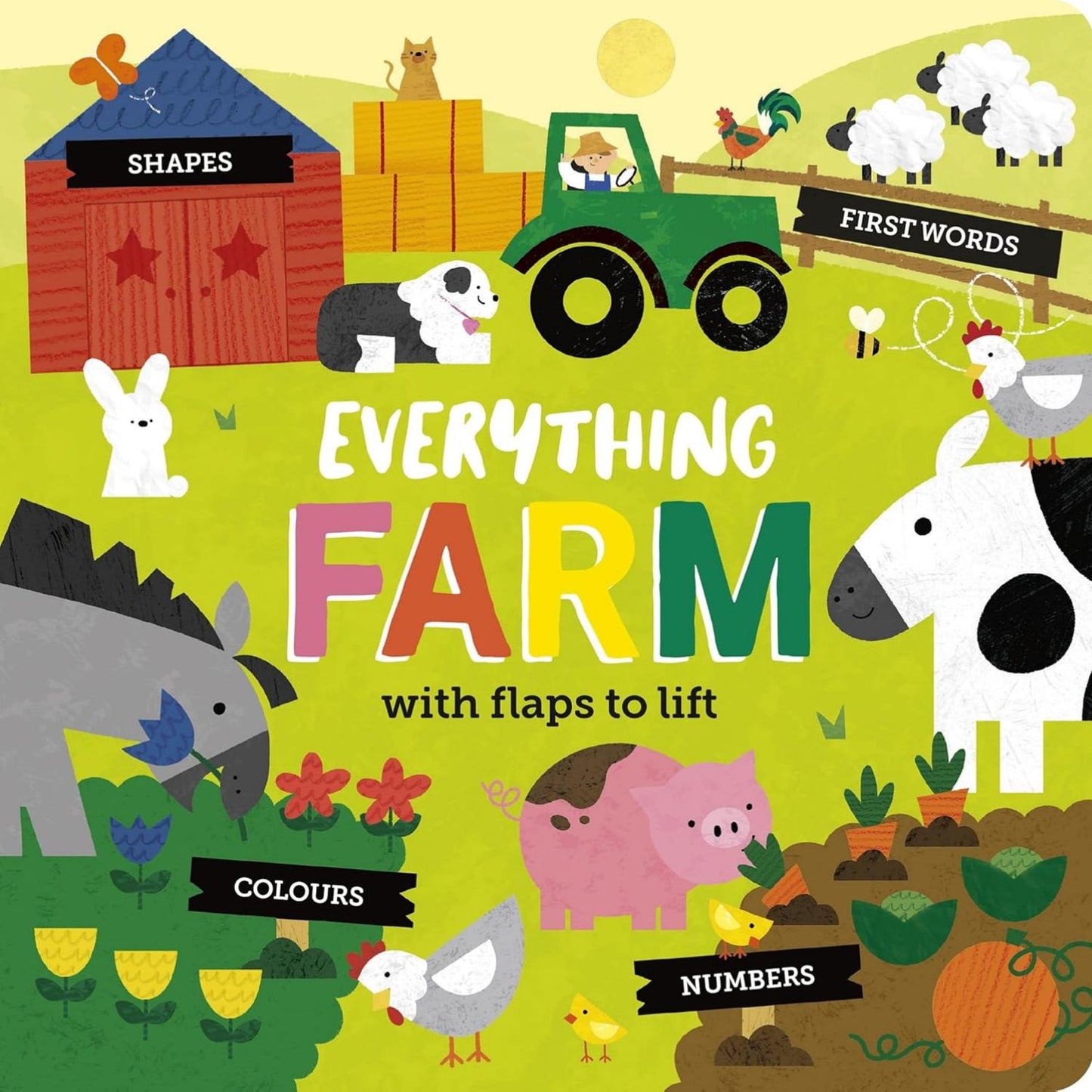 Everything Farm | Board Book | Children's Interactive Book