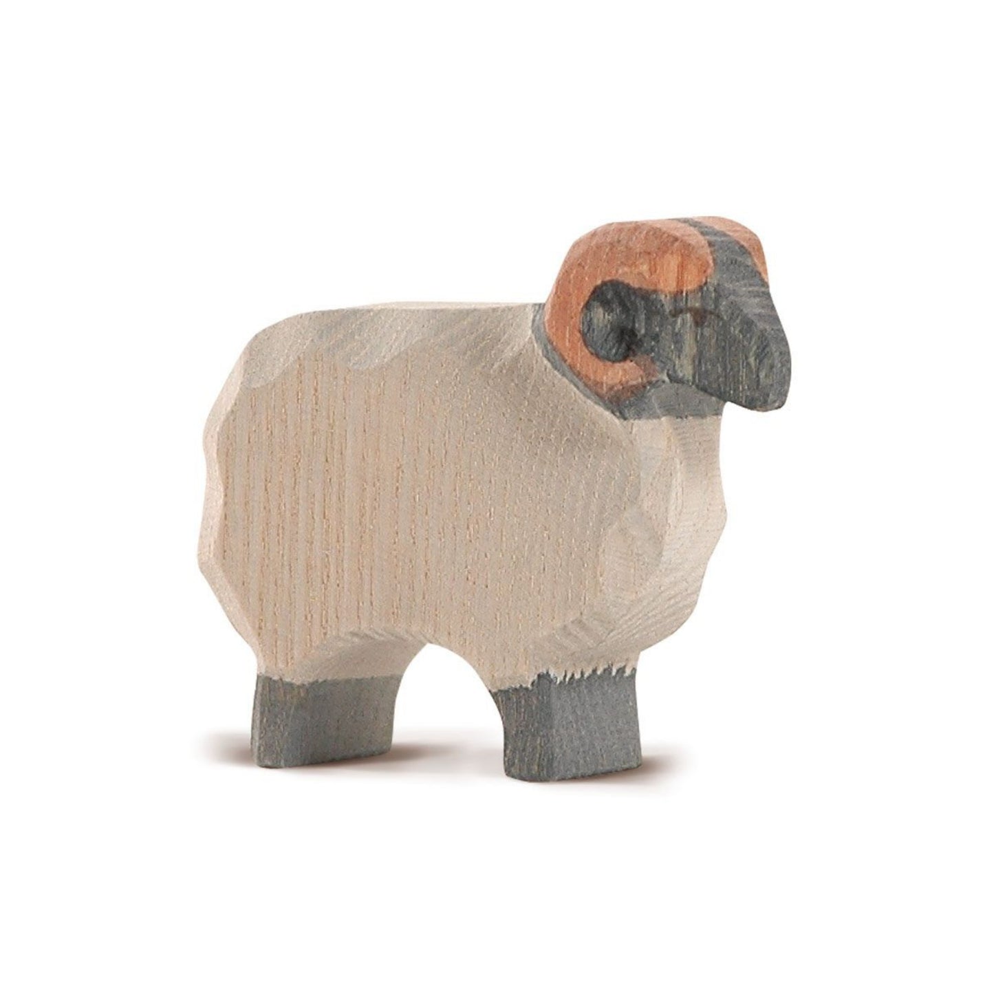 Moorland Ram | Farm Animal Figure | Wooden Toys for Kids
