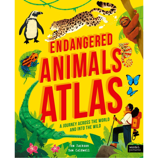Endangered Animals Atlas | Hardcover | Children’s Picture Book on Nature