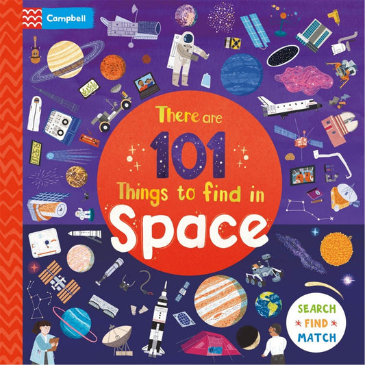 There are 101 Things to Find in Space | Children's Board Book on Aeronautics & Space