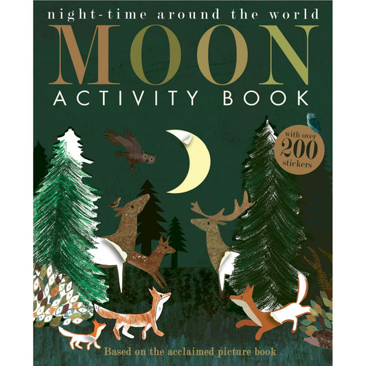 Moon: Activity Book | Paperback | Children’s Board Book on Nature