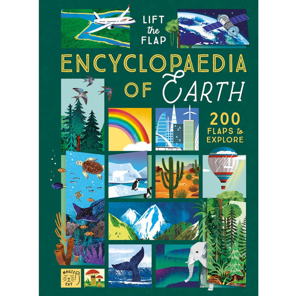 The Lift-the-Flap Encyclopaedia of Planet Earth: 200 Flaps to Explore | Hardcover | Children's Lift-the-Flap & Search-and-Find Book