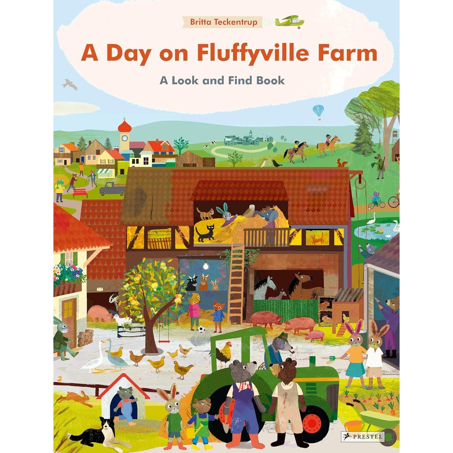 A Day on Fluffyville Farm: A Look-And-Find-Book | Board Book | Children’s Book