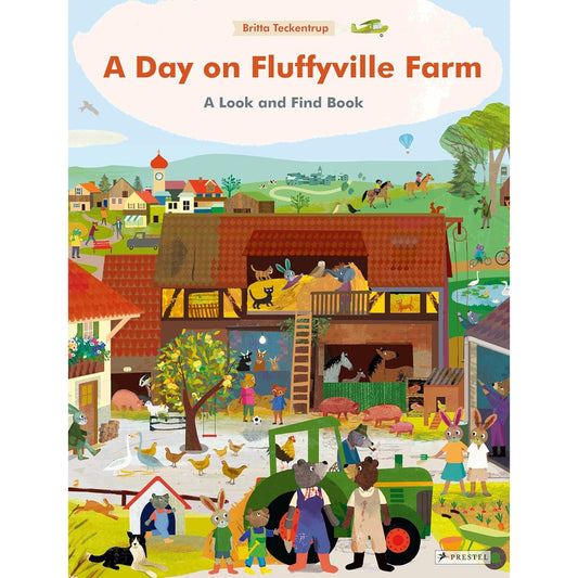 A Day on Fluffyville Farm: A Look-And-Find-Book | Board Book | Children’s Book