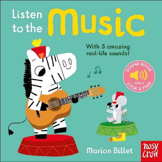Listen to the Music | Interactive Board Book for Children