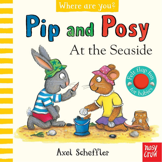 Pip & Posy, Where Are You? At The Seaside | Felt Flaps Board Book