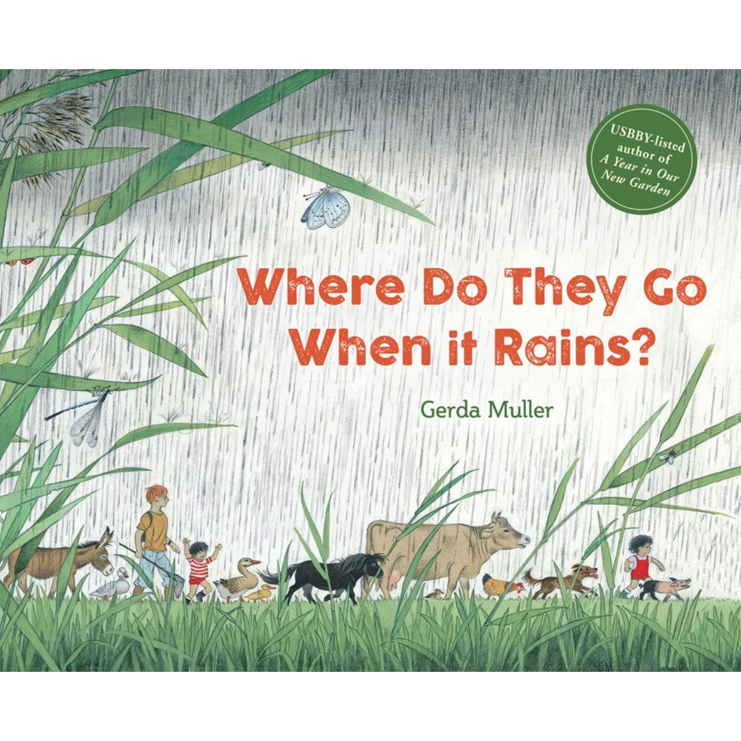 Where Do They Go When It Rains? | Gerda Muller | Hardcover | Tales & Myths for Children