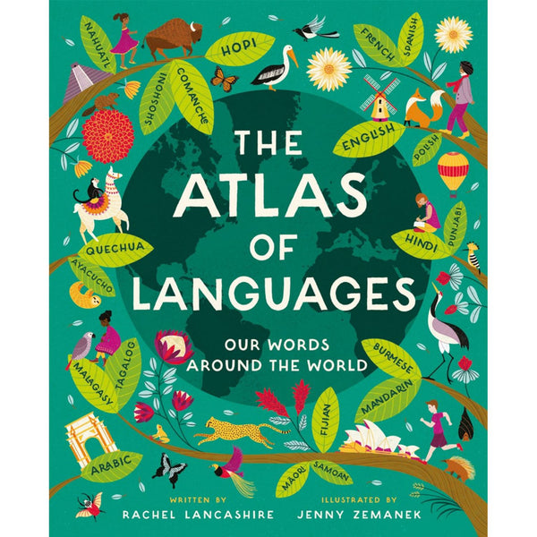 The Atlas of Languages | Hardcover | Children's Book on School & Learning