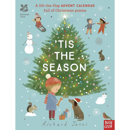 ‘Tis the Season: A Lift-the-Flap Advent Calendar Book of Christmas Poems | Board Book