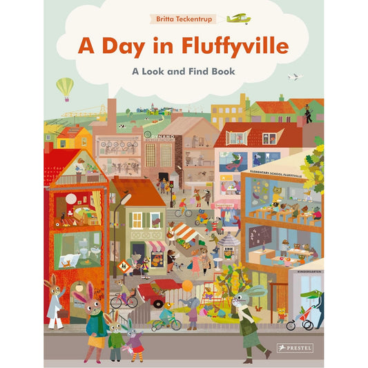 A Day in Fluffyville: A Look-And-Find-Book | Hardcover | Children’s Book