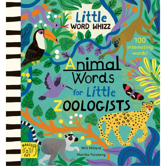 Animal Words for Little Zoologists: 100 Interesting Words | Children's Book on Nature