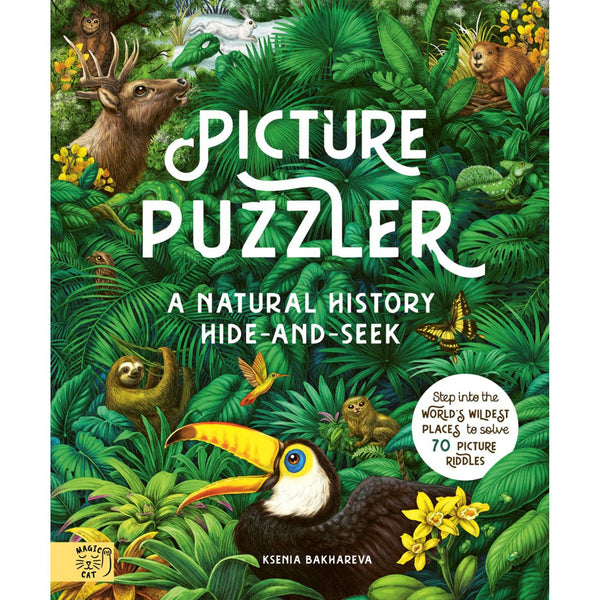Picture Puzzler: A Natural History | Hardcover | Children's Lift-the-Flap & Search-and-Find Book