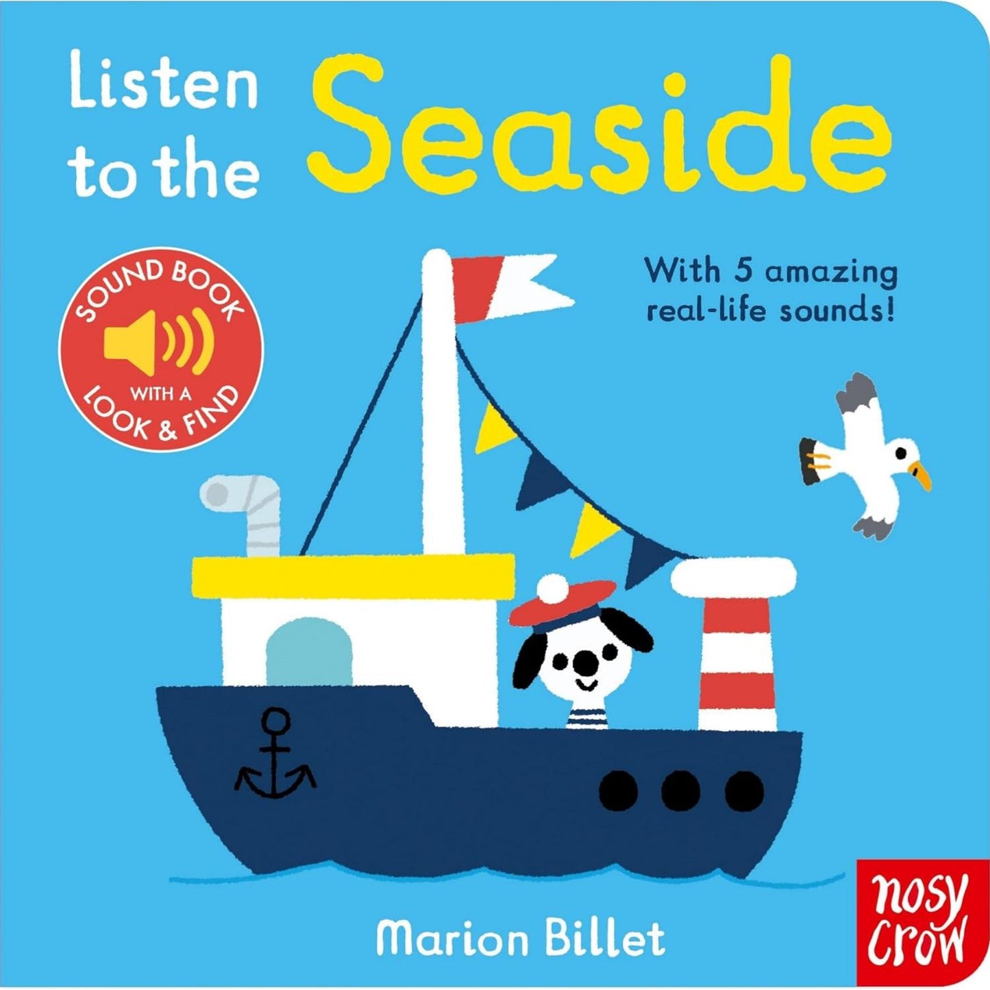 Listen to the Seaside | Interactive Board Book for Children