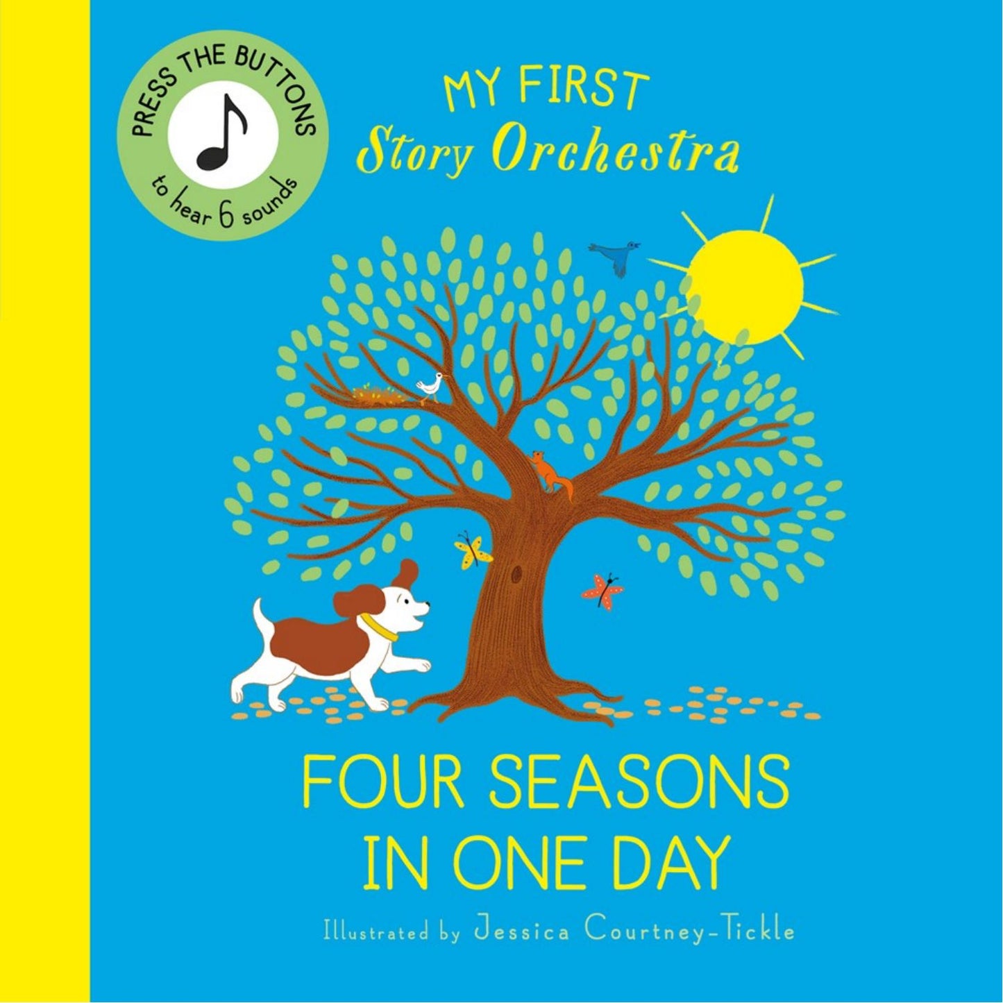 My First Story Orchestra: The Four Seasons in One Day | Press the buttons to hear Vivaldi's music | Children's Book on Music