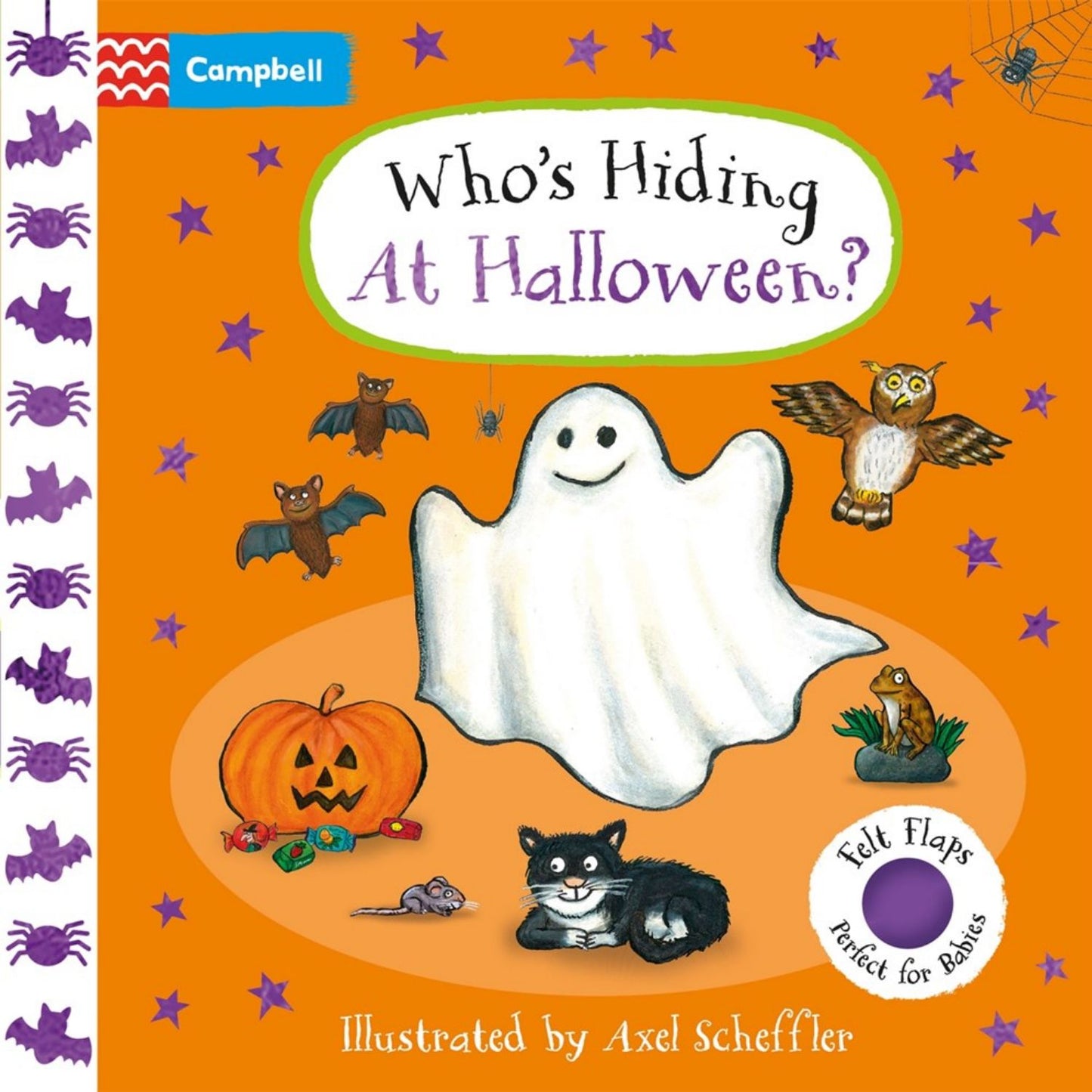 Who's Hiding At Halloween? | Soft Flaps Board Book | The Perfect Halloween Gift