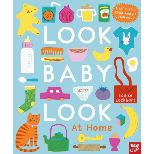 Look, Baby, Look! At Home | Children's Early Learning Board Book