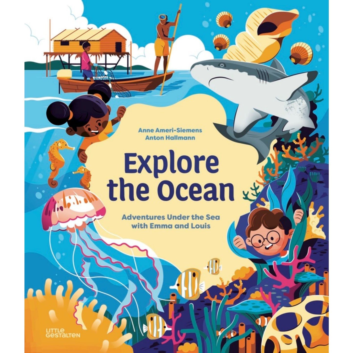 Explore the Ocean: Adventures under the Sea with Emma and Louis | Children’s Book on Oceans & Seas