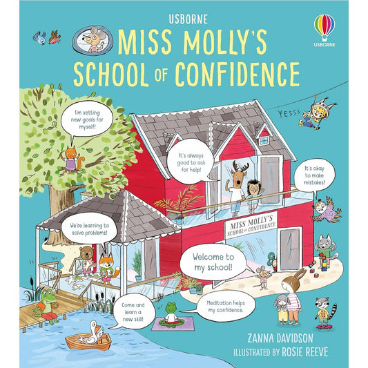 Miss Molly's School of Confidence | Hardcover | Children's Book on Feelings and Emotions