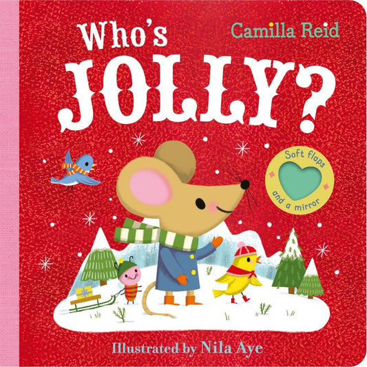 Who's Jolly? | Interactive Board Book for Babies & Toddlers