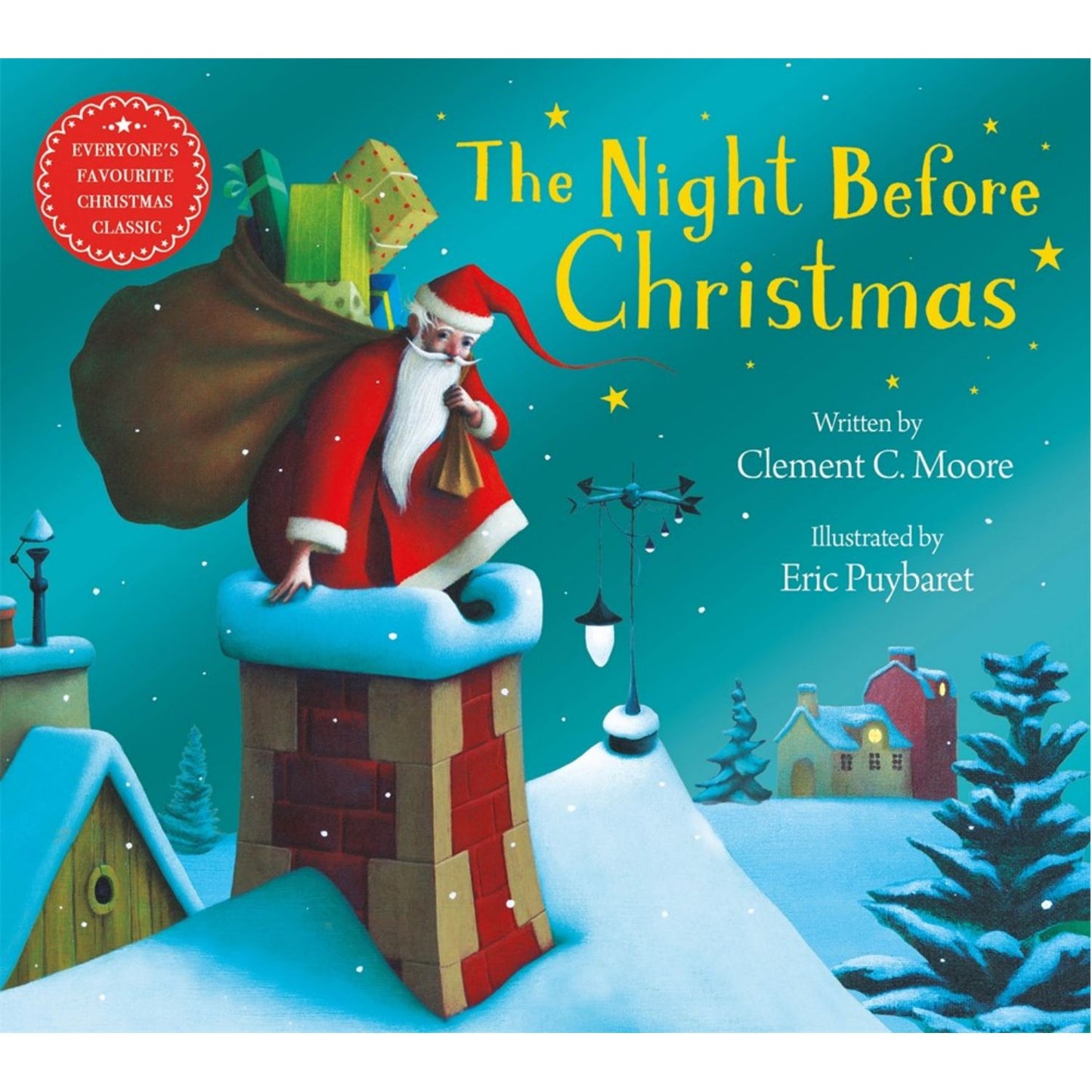 The Night Before Christmas | Paperback | The Perfect Christmas Gift for Children with a Sumptuous Magical Foil Cover