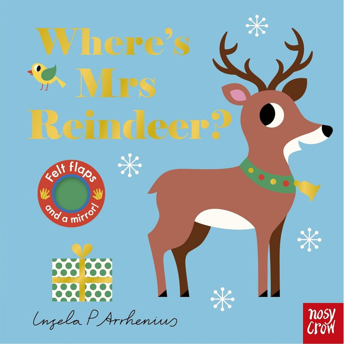 Where's Mrs Reindeer? | Felt Flaps Board Book for Babies & Toddlers